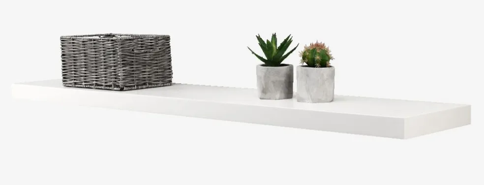 ABILDEstante flotante ABILD 120x24 blanco
