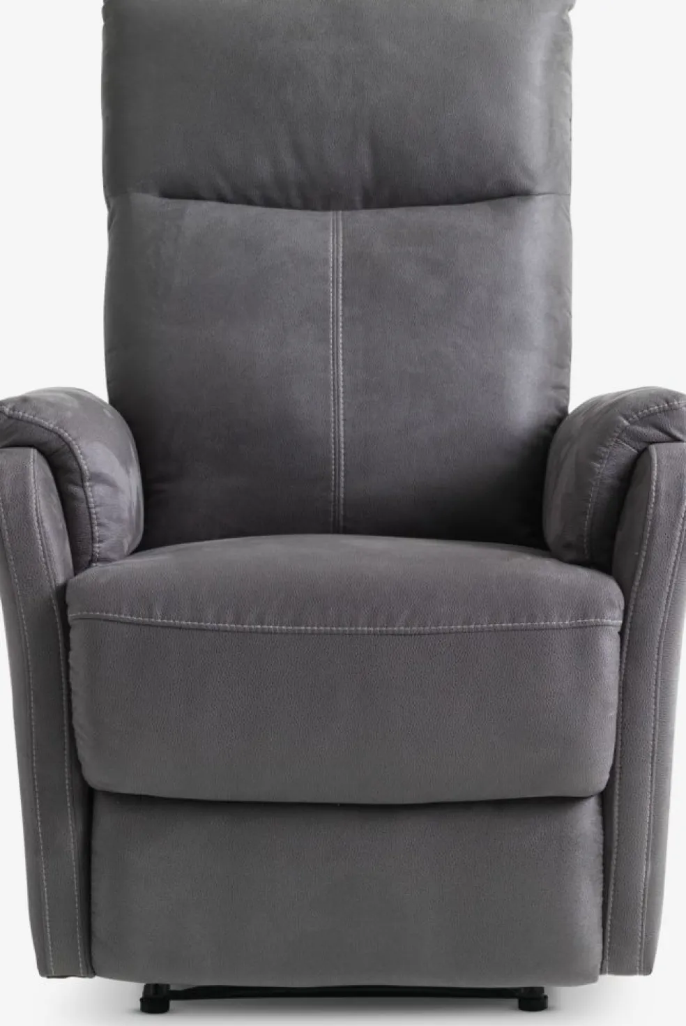 ABILDSKOVSillón reclinable ABILDSKOV eléctrico polipiel gris