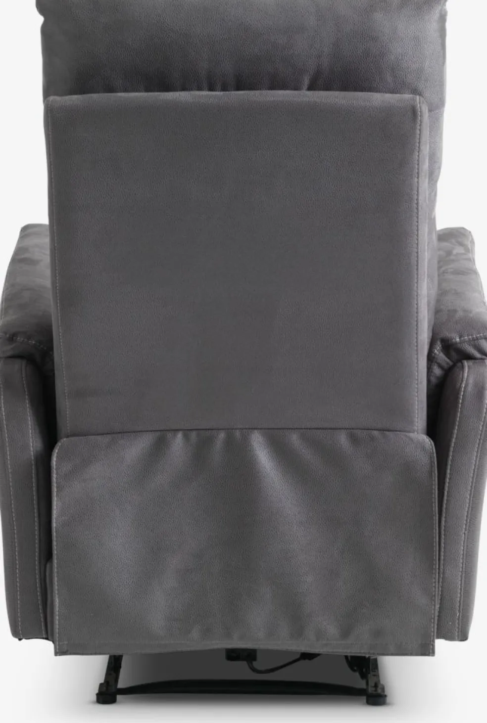 ABILDSKOVSillón reclinable ABILDSKOV eléctrico polipiel gris