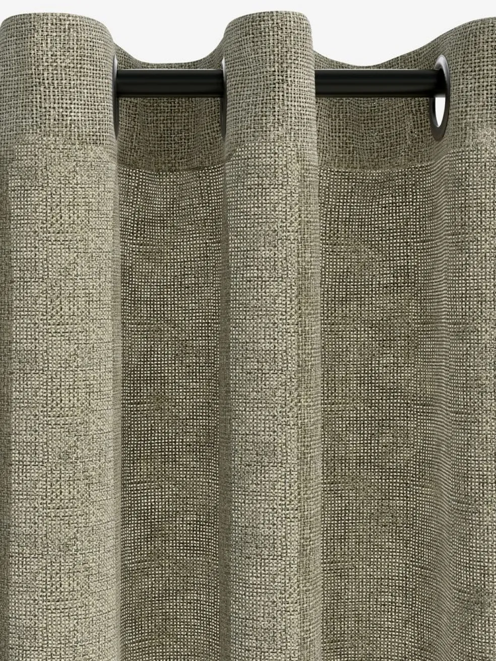 ANHOLTCortina ANHOLT 1x140x300 verde empolvado