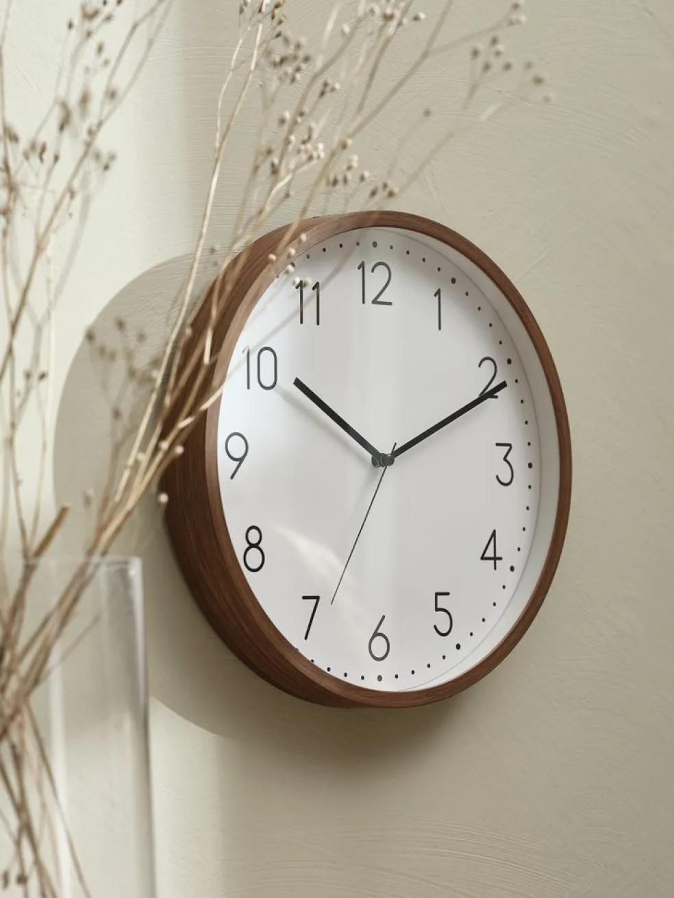 ASKILDReloj de pared ASKILD Ø30cm marrón