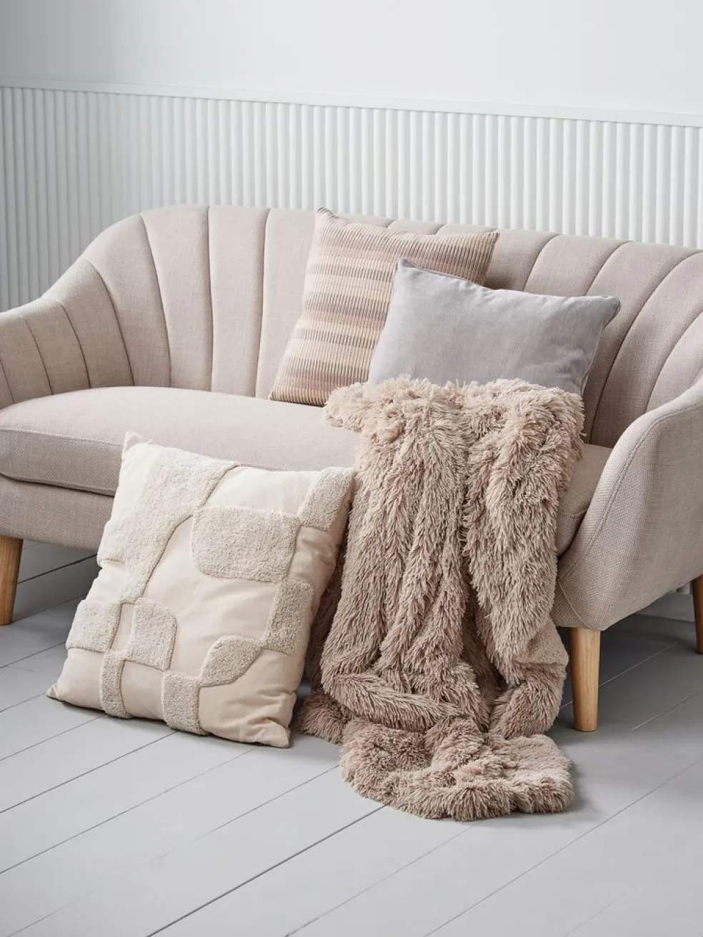 BAKKEMYNTECojín lumbar BAKKEMYNTE 60x60 beis