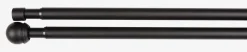 BALLBarra de cortina doble BALL 120-210cm