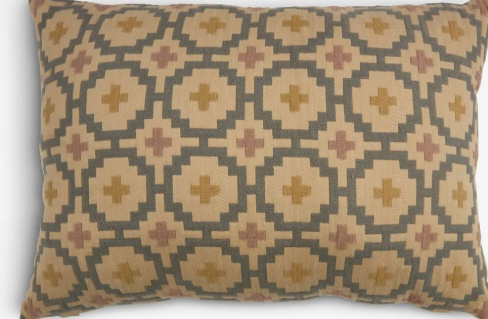 BANKSIACojín BANKSIA 35x50 marrón claro/gris