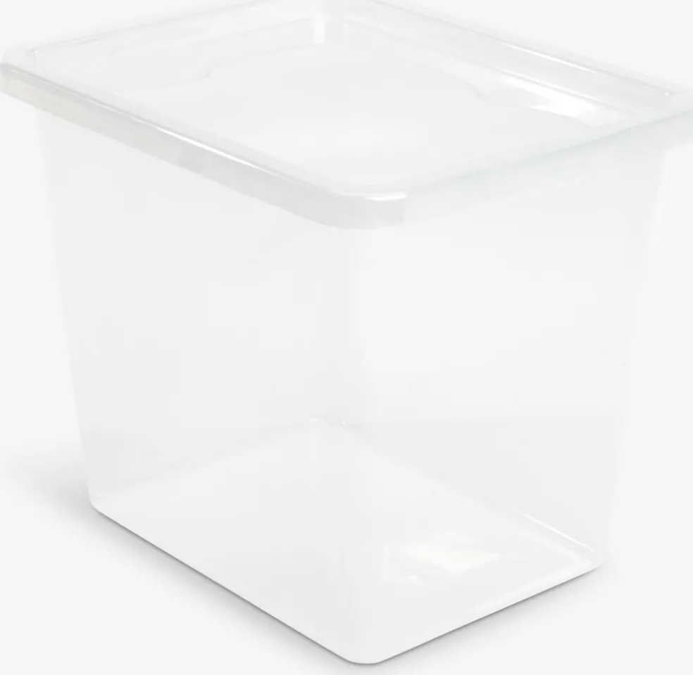 BASIC BOXCaja BASIC BOX 31L con tapa transparente
