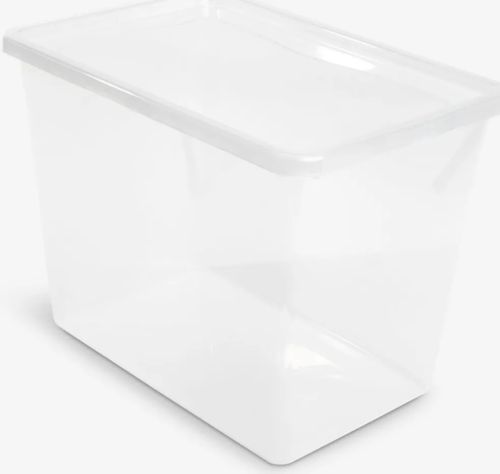 BASIC BOXCaja BASIC BOX 80L con tapa transparente