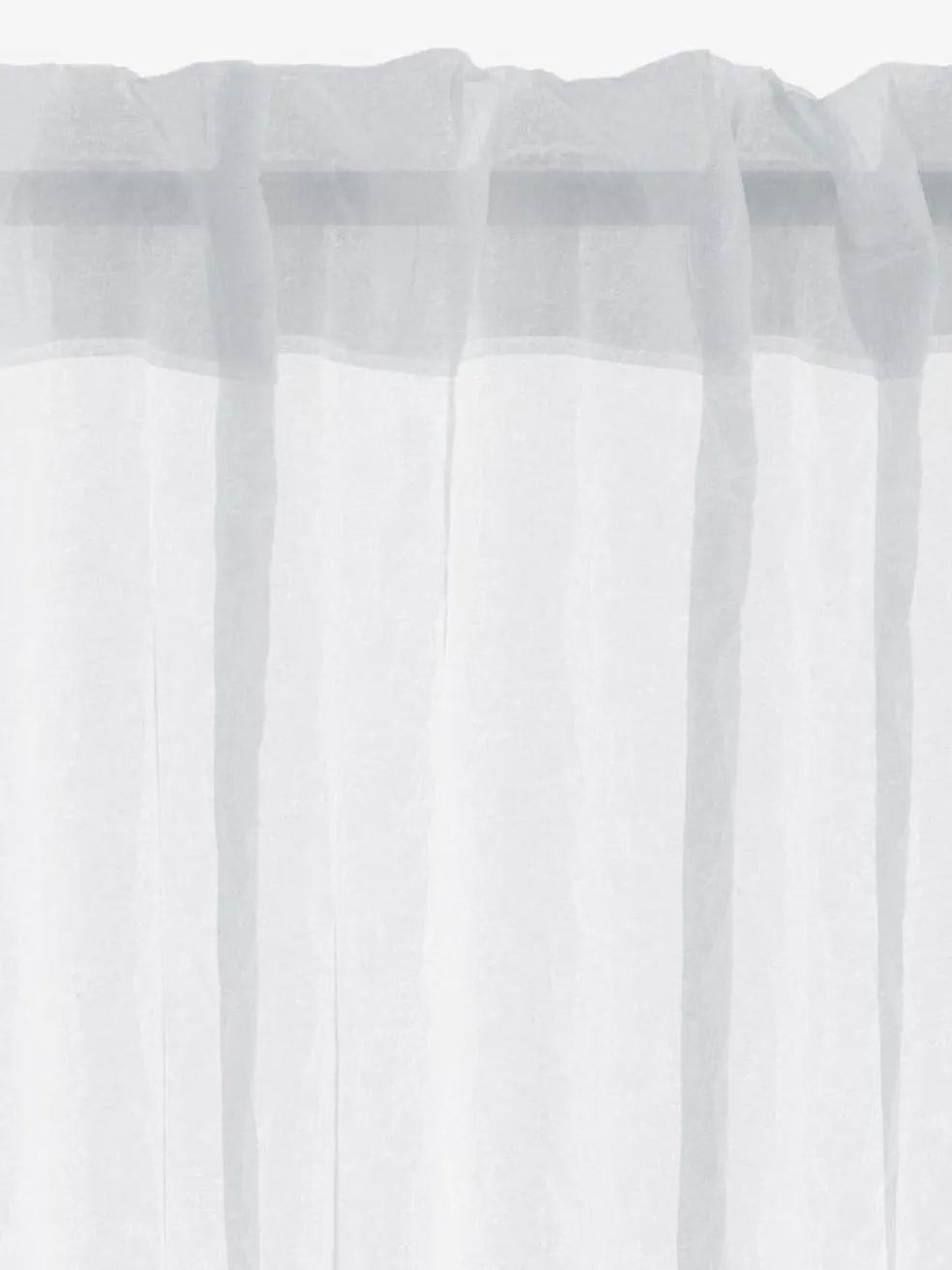 BOLMENCortina BOLMEN 1x140x300 ondulada blanco crudo