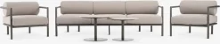 BRUMUNDDALConjunto muebles jardín BRUMUNDDAL 5 plazas marrón