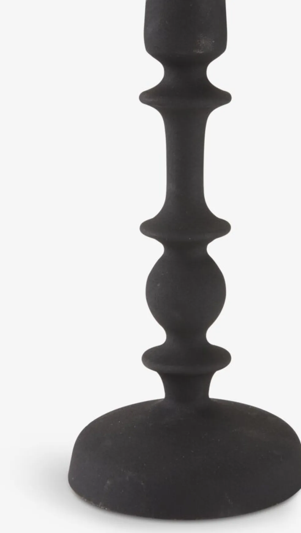 CASPARCandelabro CASPAR Ø10xA21cm negro