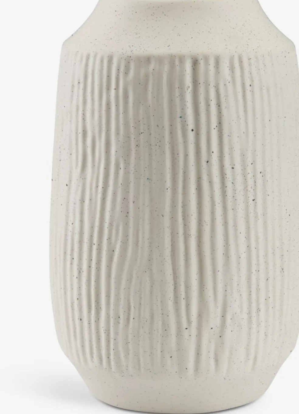 CHRISTIANJarrón CHRISTIAN Ø21xA33cm blanco