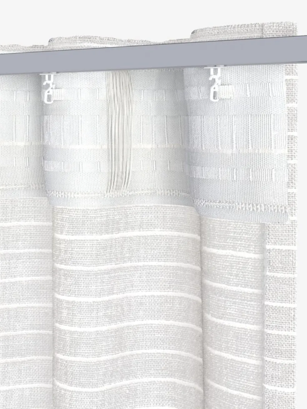 ELVALANDETCortina ELVALANDET 1x140x245 blanco