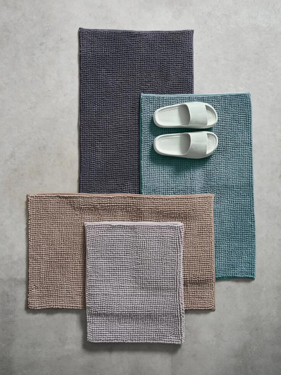 FAGERSTAPLUSAlfombrilla de baño FAGERSTA 50x80cm gris claro