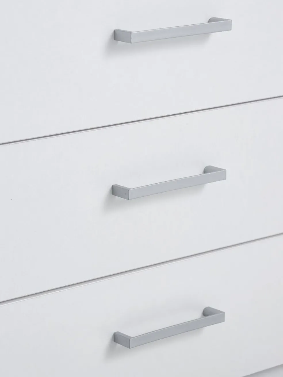 FANDRUPArmario FANDRUP 145x176 3 puertas 3 cajones blanco