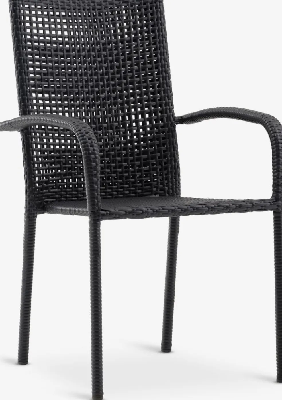 FUGLEBJERGSilla apilable FUGLEBJERG negro