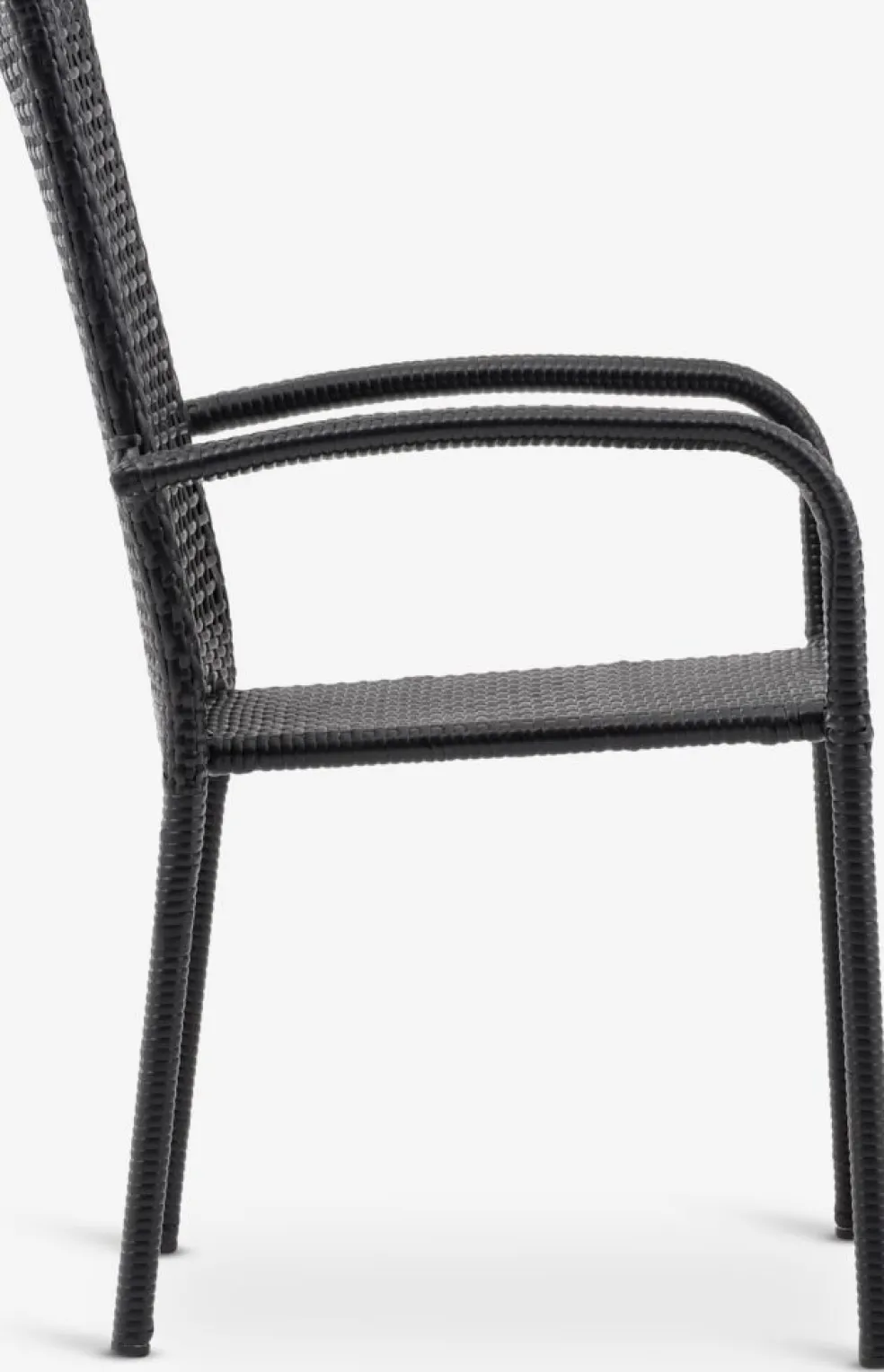 FUGLEBJERGSilla apilable FUGLEBJERG negro