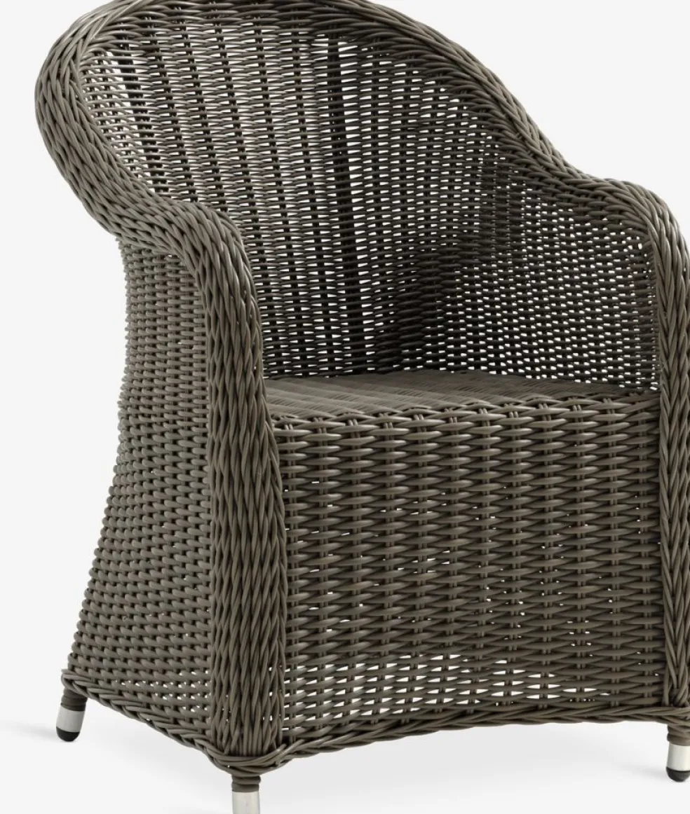 GAMMELBYMesa GAMMELBY L225 + 4 sillas GAMMELBY gris