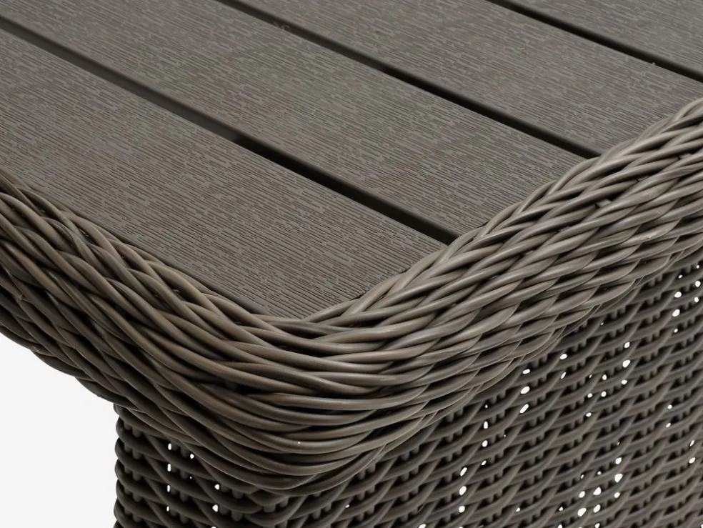GAMMELBYMesa GAMMELBY L225 + 4 sillas GAMMELBY gris