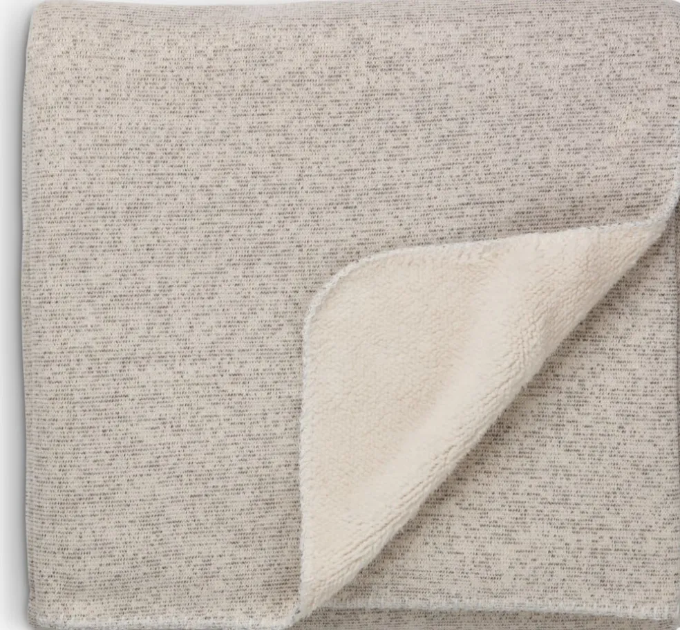 GEDEBLADManta GEDEBLAD 130x180 gris/blanco