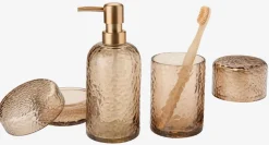 GENEVADBote GENEVAD Ø8xA10cm cristal marrón