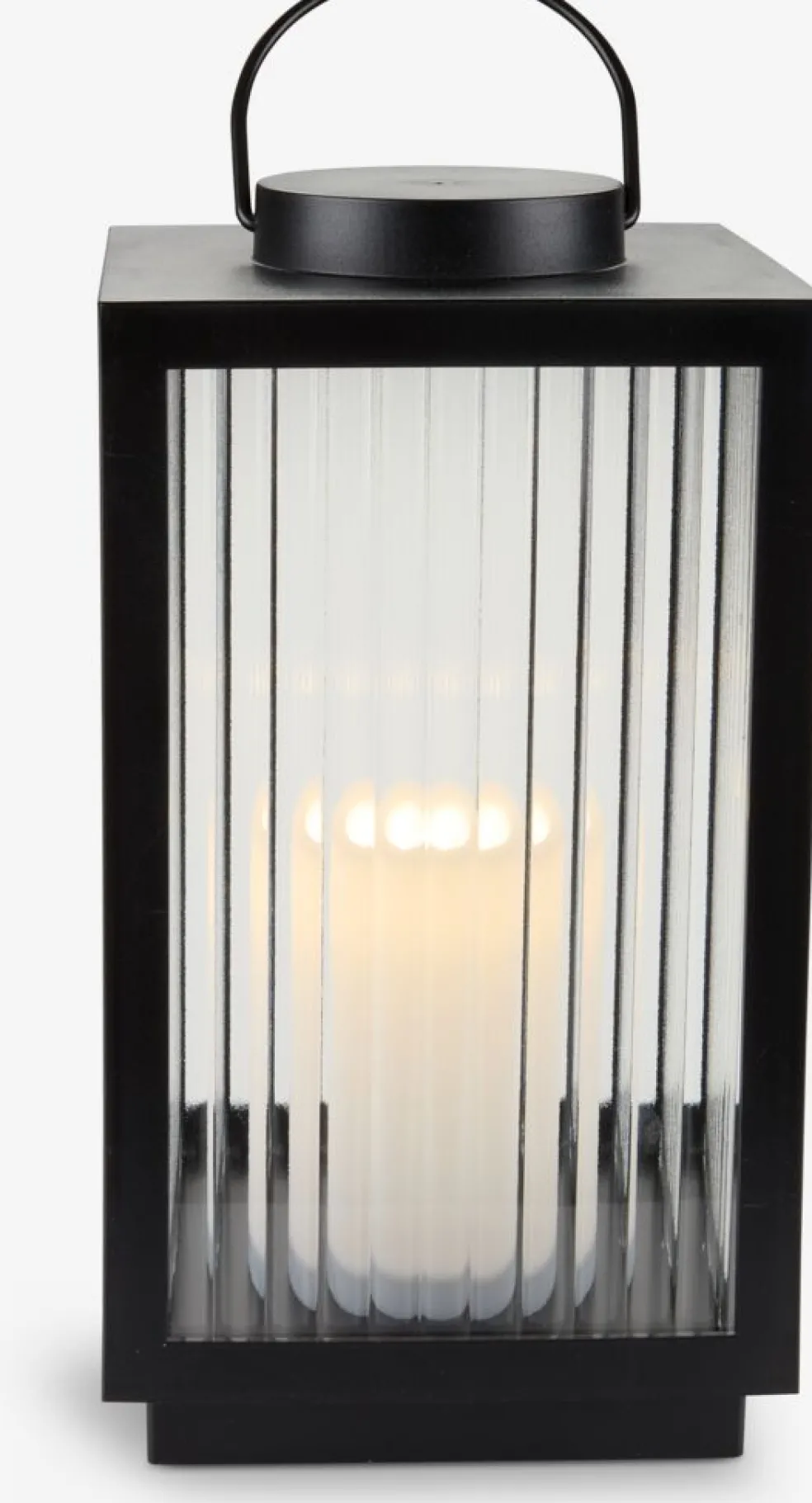 GULDSMEDFarol GULDSMED A16xL16xA29cm con LED negro