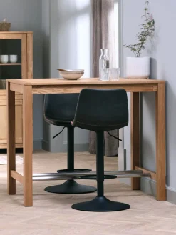 HAGEMesa de bar HAGE 70x115 roble natural