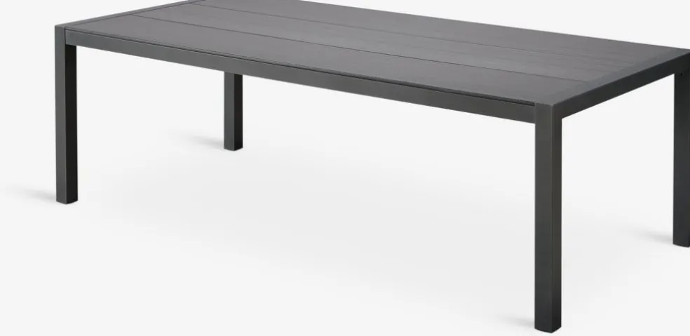 HAGEN + STRANDBYMesa HAGEN L214 + 4 sillas STRANDBY gris