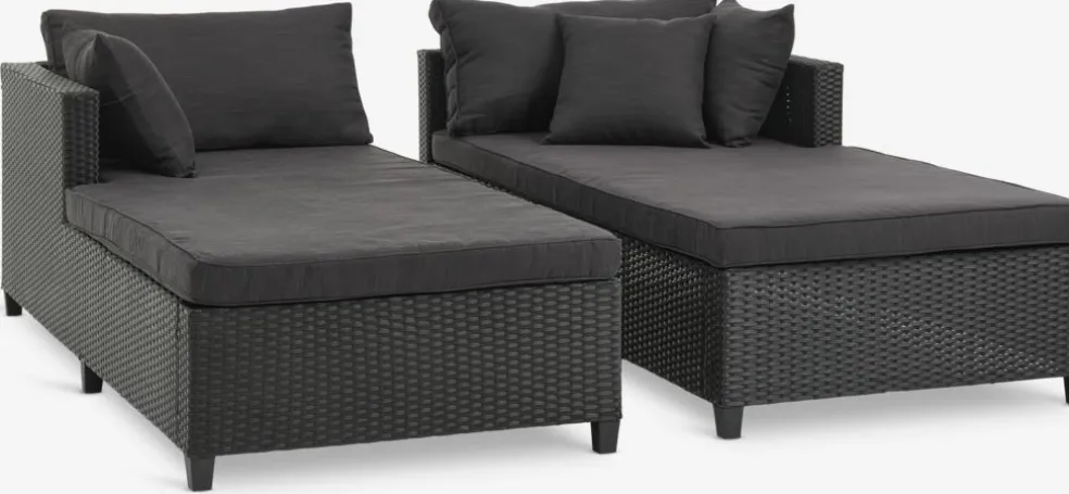 HALLINGTumbona HALLING A179xL187 negro
