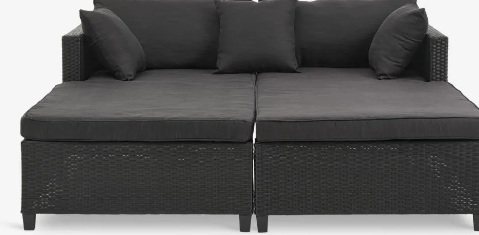HALLINGTumbona HALLING A179xL187 negro
