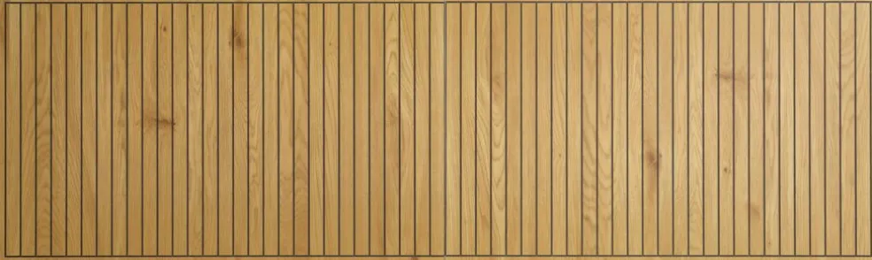 HEMDRUPPanel decorativo de pared HEMDRUP 200x60 color roble cálido