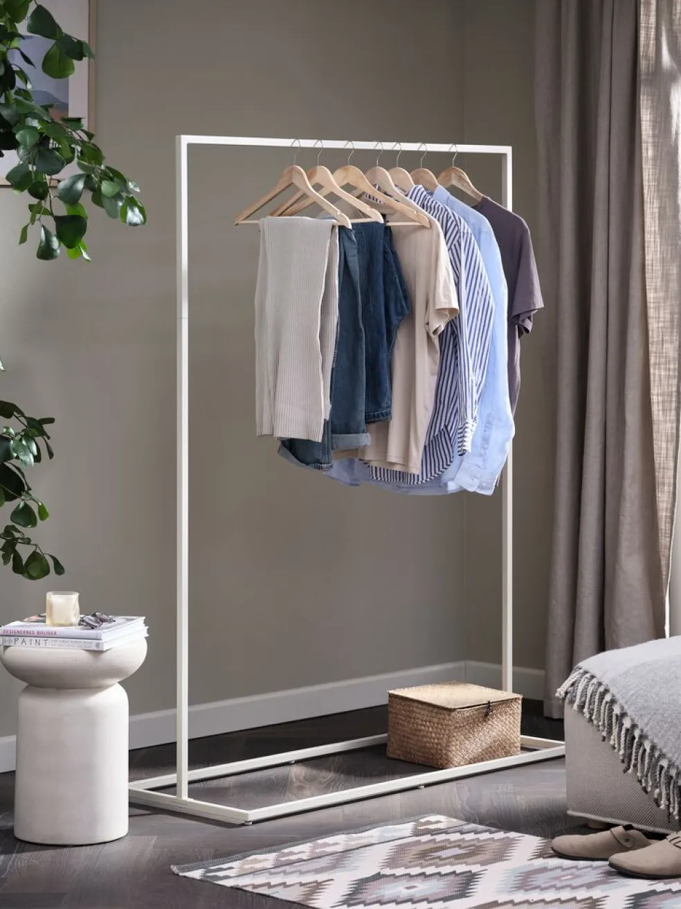 HJARUPBurro para ropa HJARUP beis