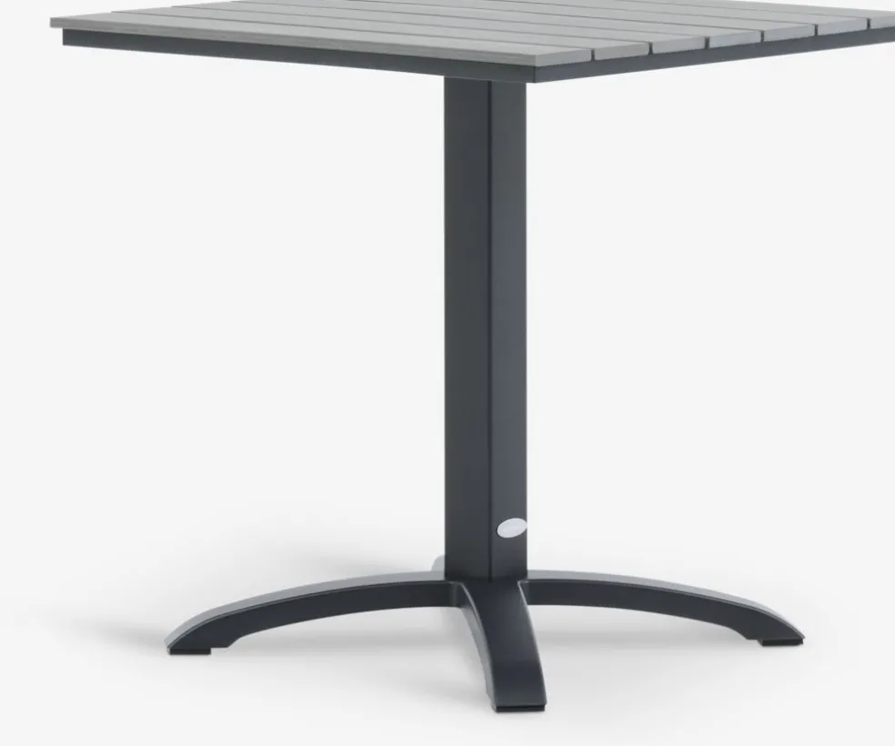 HOBROMesa de balcón HOBRO A70xL70 gris