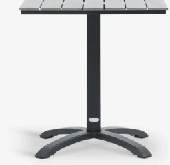 HOBROMesa de balcón HOBRO A70xL70 gris