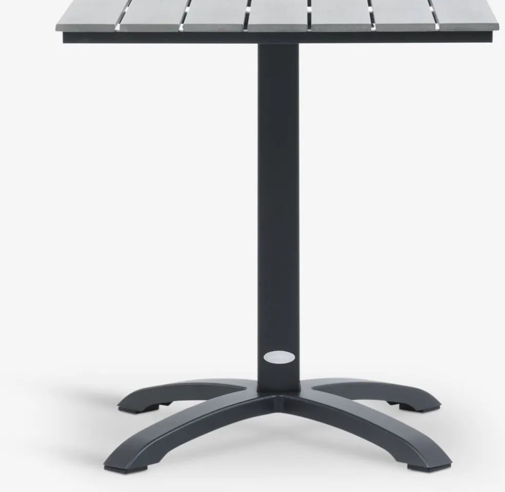 HOBROMesa de balcón HOBRO A70xL70 gris