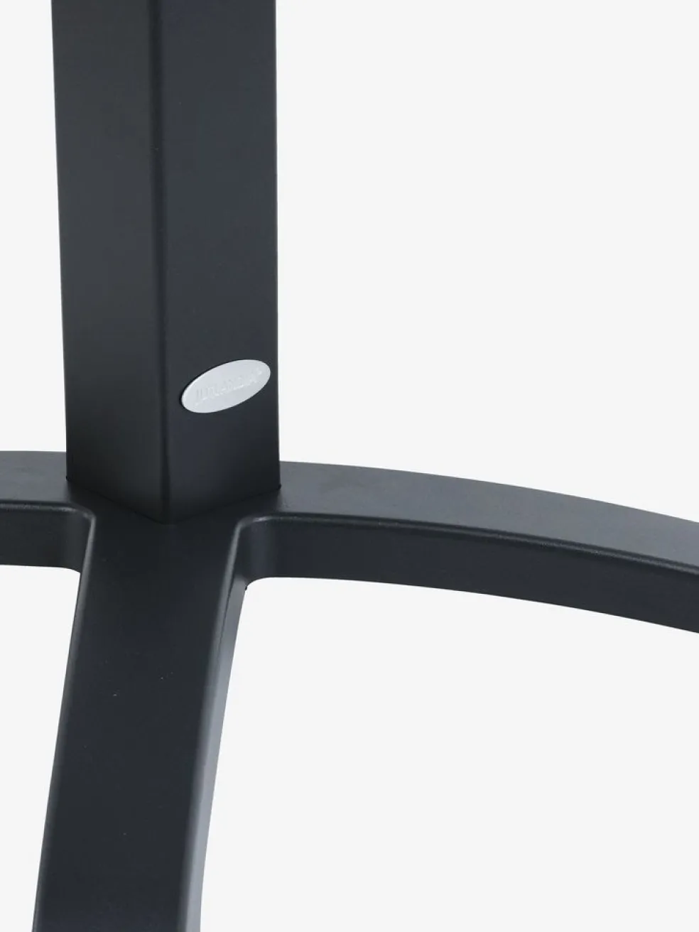 HOBROMesa de balcón HOBRO A70xL70 negro