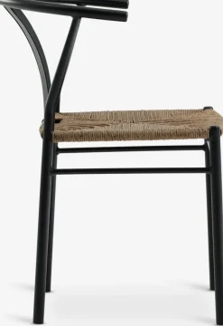 HOBRO + TAGMARKMesa HOBRO L70 natural + 2 sillas TAGMARK negro
