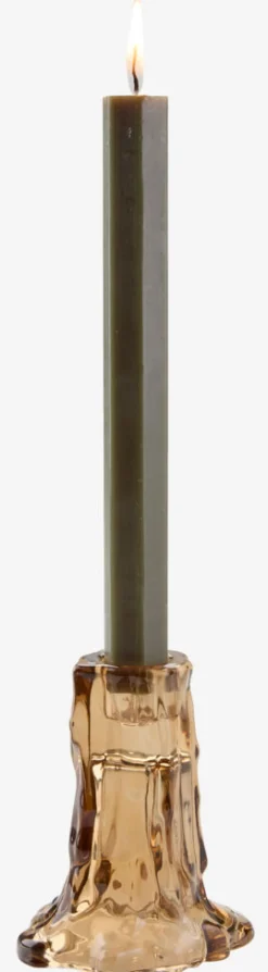 HOLMEVelas para candelabro HOLME A20cm oliva 4 unidades