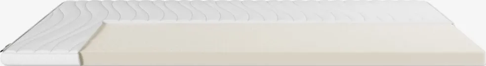 HOPENGOLDTopper 135x190cm HOPEN blanco