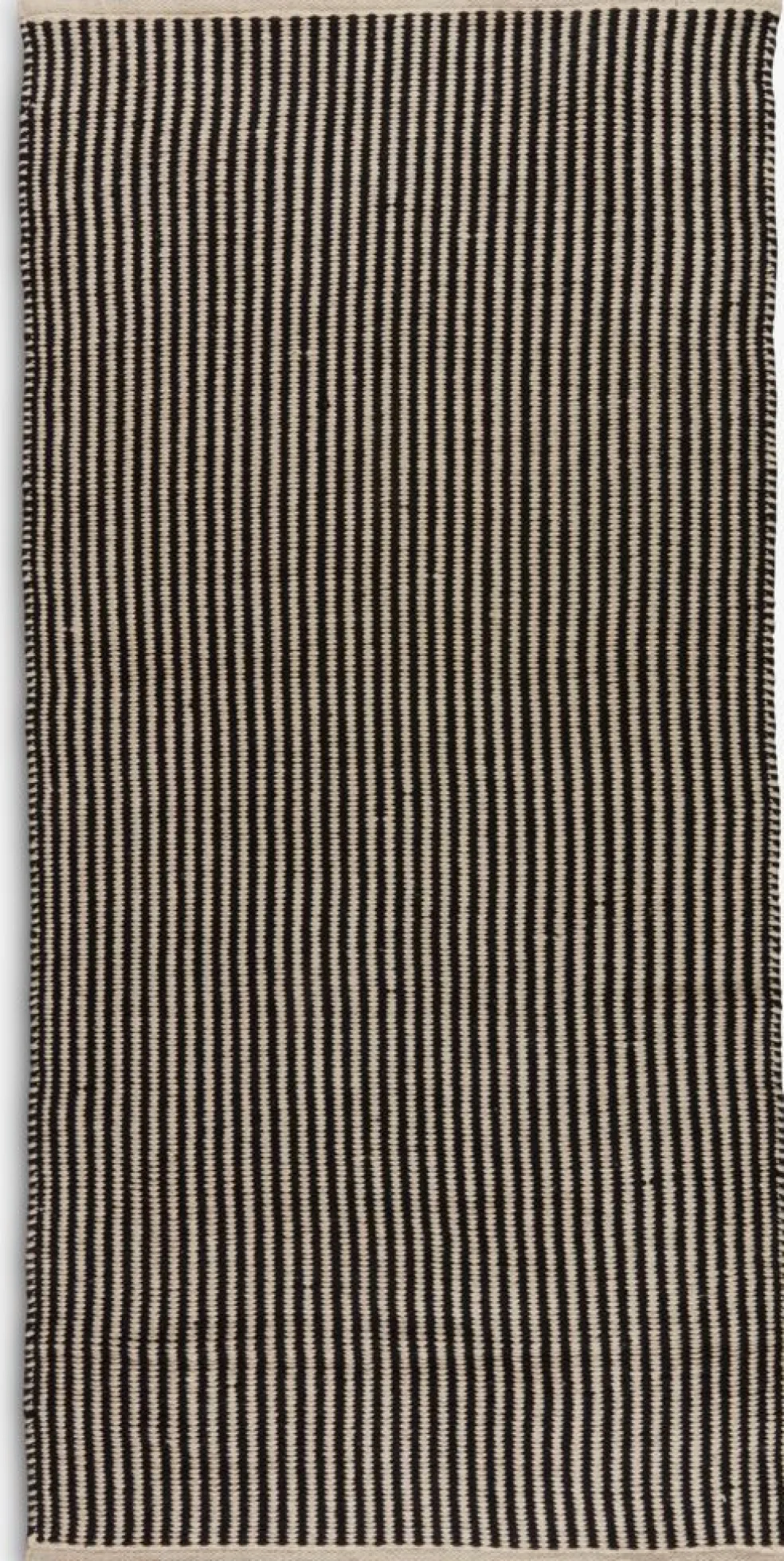 HOSTAAlfombra HOSTA 65x140 negro/beis