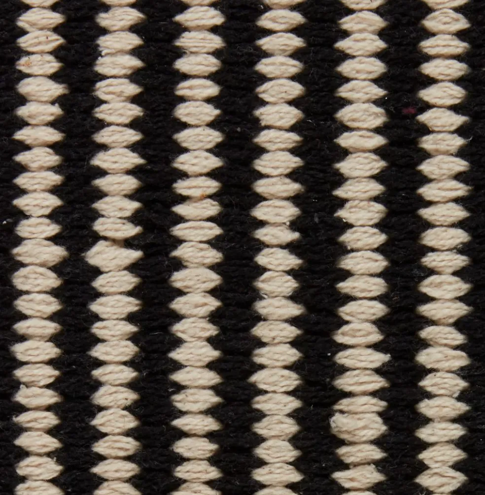 HOSTAAlfombra HOSTA 65x140 negro/beis