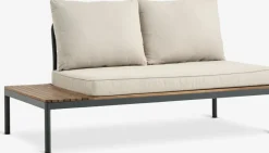 HOUConjunto muebles jardín HOU 2 plazas madera dura