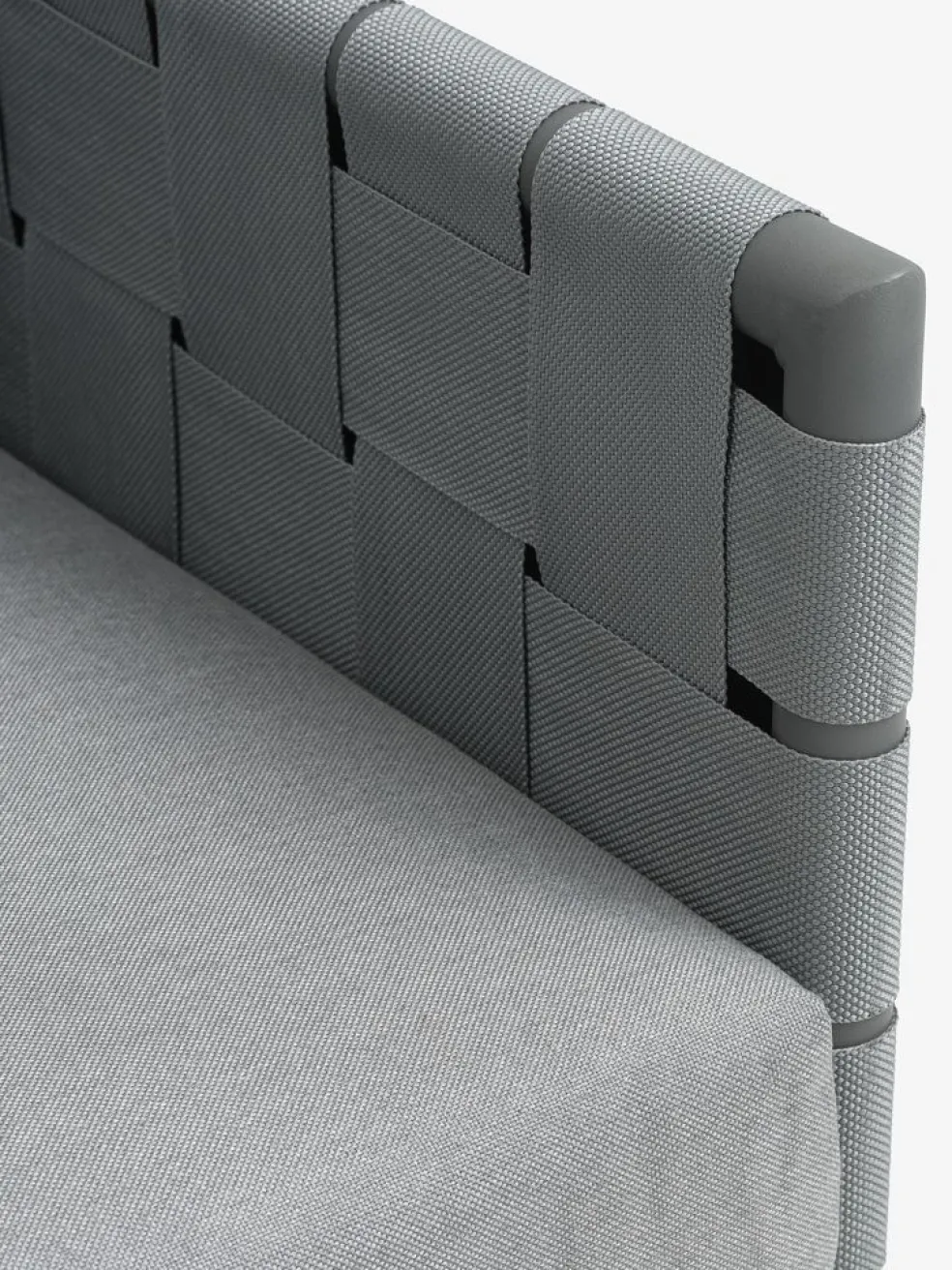 IANOConjunto muebles jardín IANO 5 plazas gris
