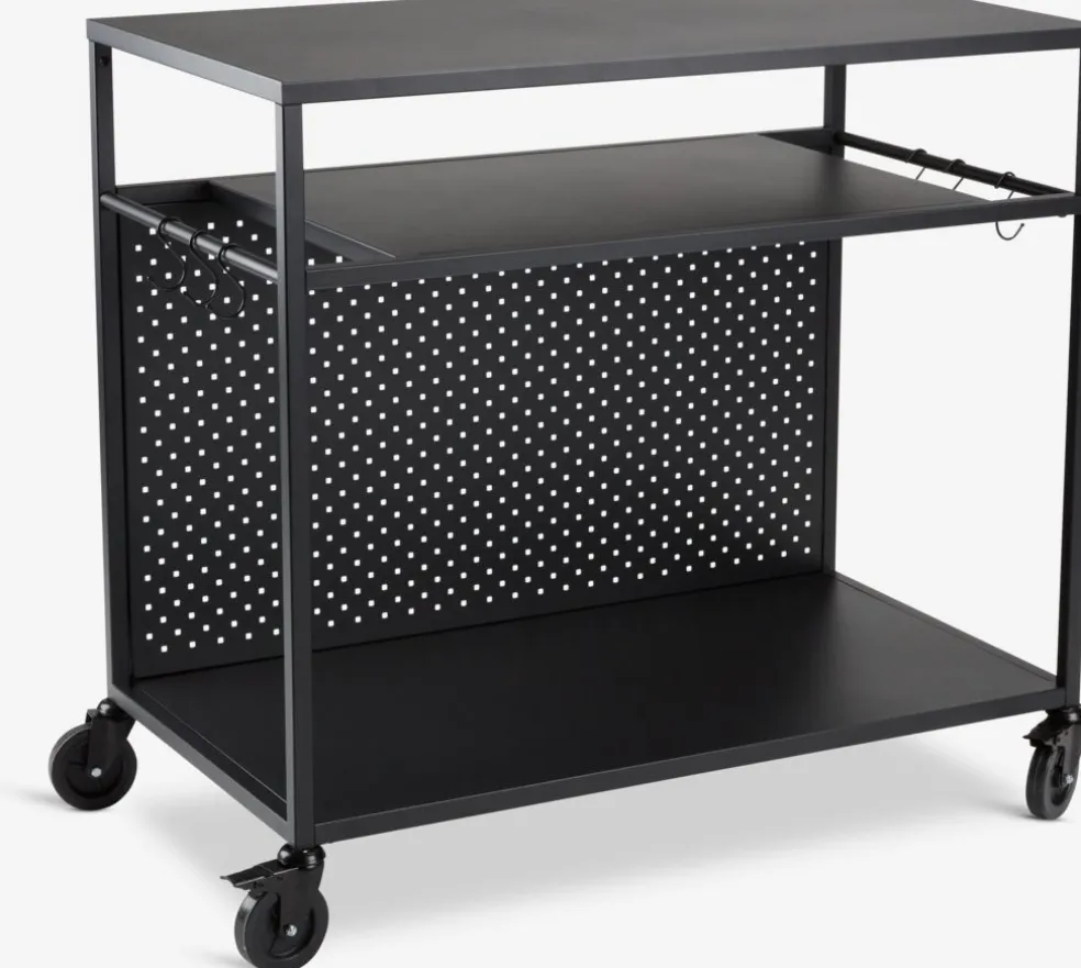 INDSLEVMesa de barbacoa INDSLEV A50xL90 negro