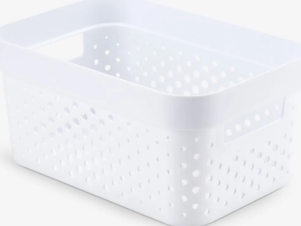 INFINITYCesta INFINITY 4,5L plástico blanco