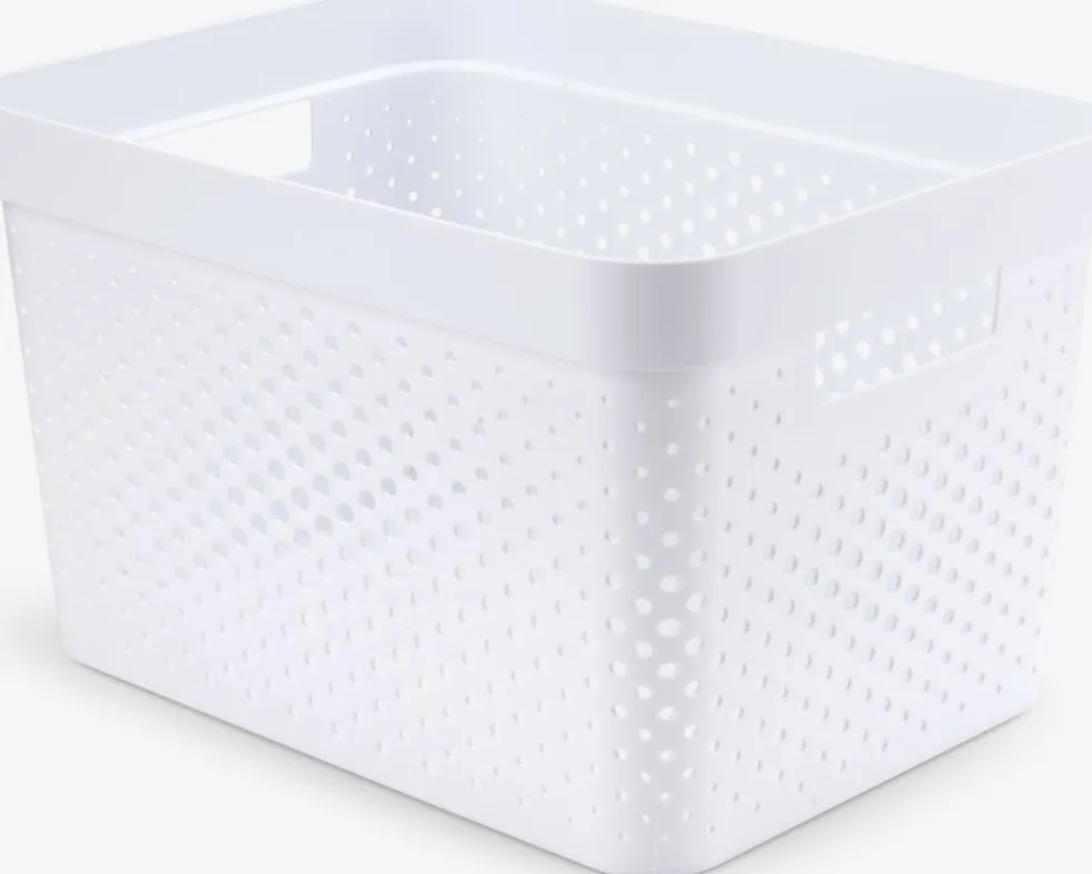 INFINITYCesta INFINITY 17L plástico blanco