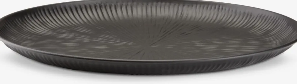 INGMUNDBandeja decorativa INGMUND Ø39xA2cm negro