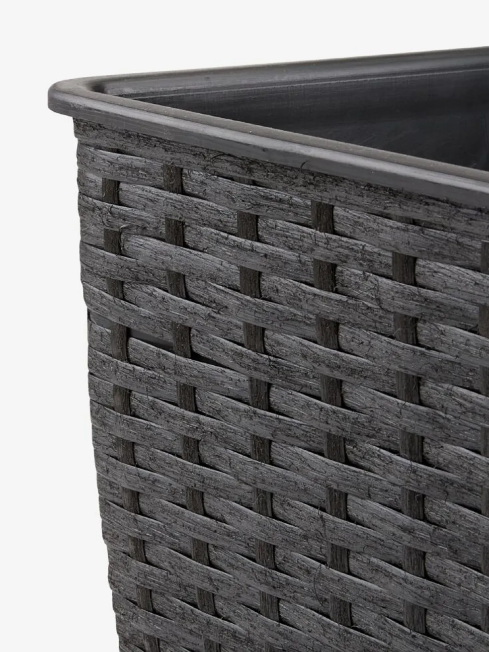 ISLOMCesto de jardín ISLOM 38x38x39 negro