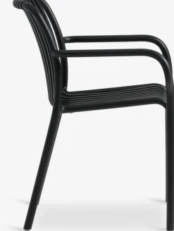 JERSORE + NABBENMesa JERSORE L140 + 4 sillas NABBEN negro