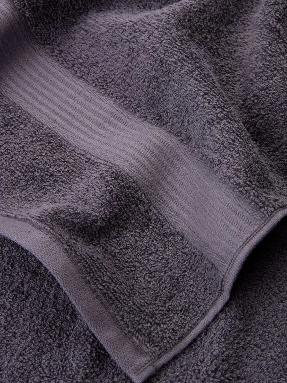 KARLSTADGOLDToalla de mano KARLSTAD 50x100 gris oscuro
