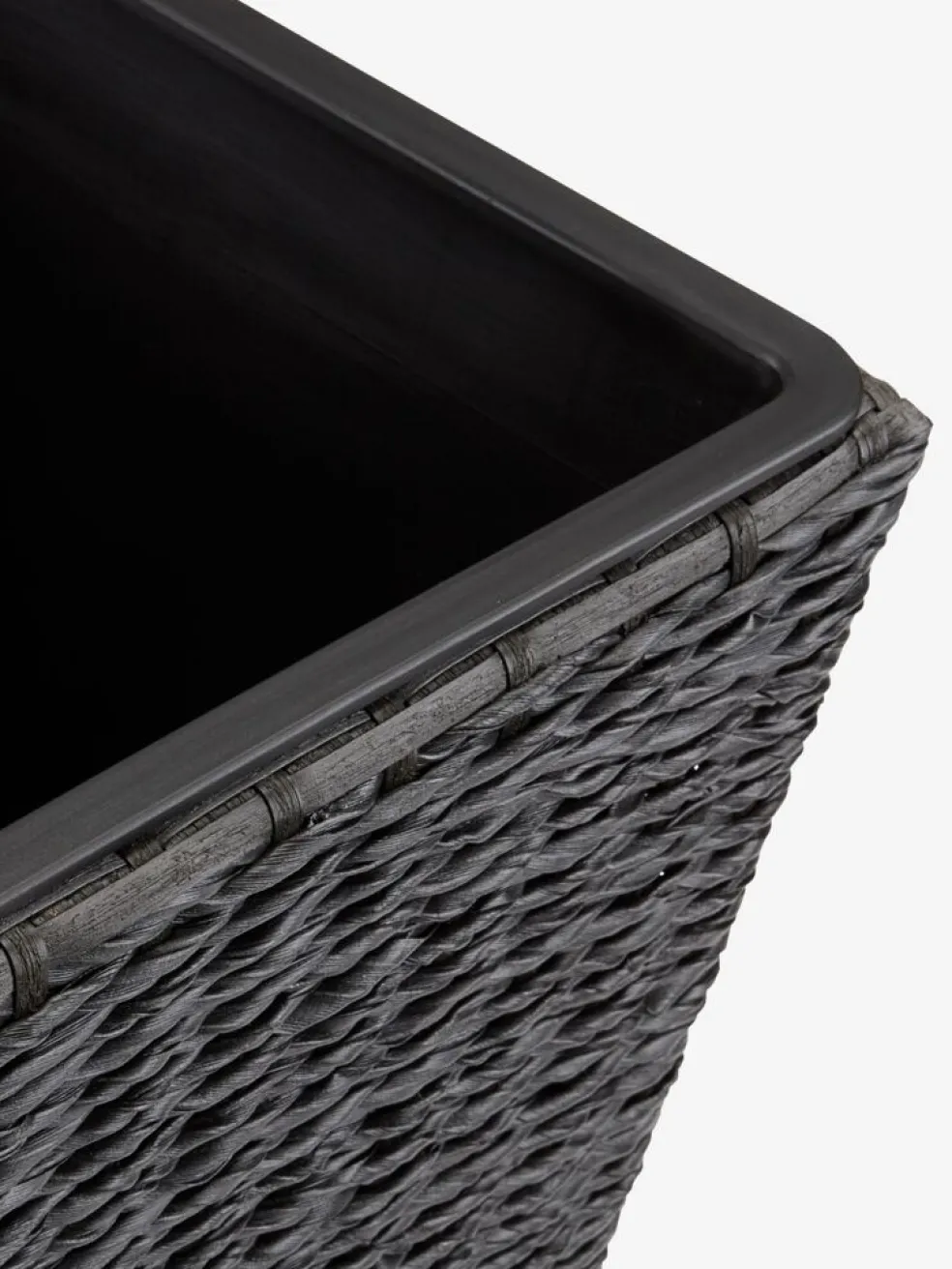 KUBBCesto de jardín KUBB A36xL36xA70 negro
