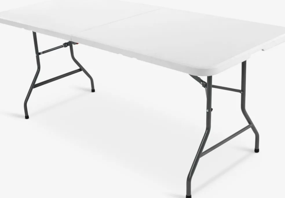KULESKOGMesa plegable KULESKOG A75xL180 blanco